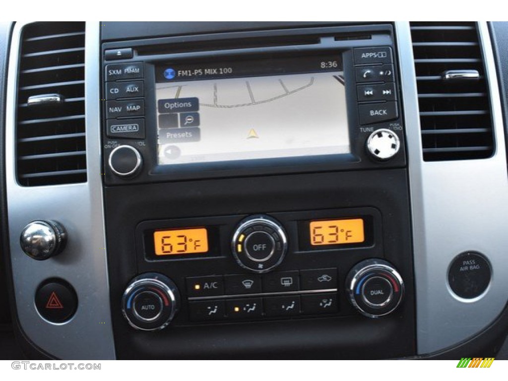 2014 Frontier Pro-4X Crew Cab 4x4 - Glacier White / Pro-4X Graphite/Steel photo #11