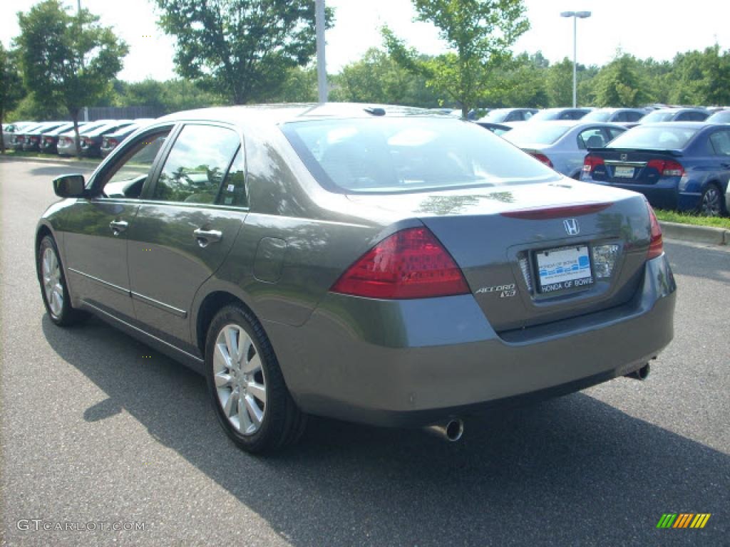 2006 Accord EX-L V6 Sedan - Carbon Bronze Pearl / Ivory photo #8