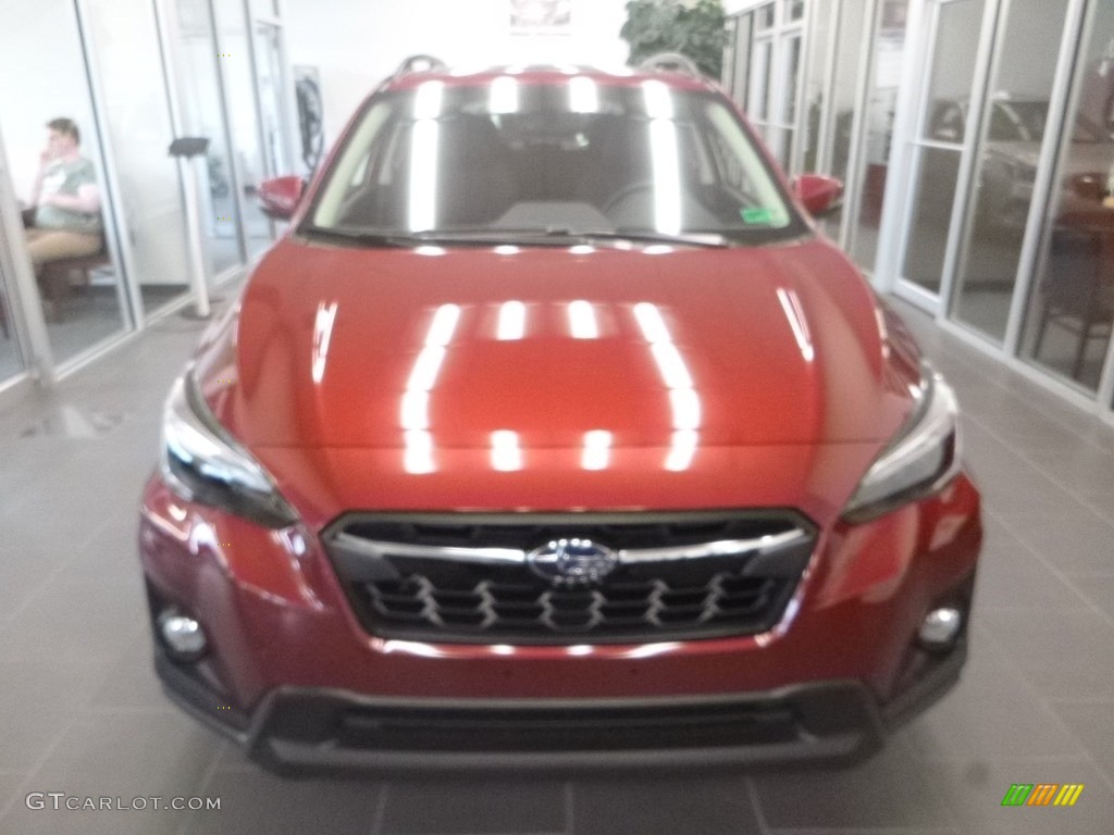 2019 Crosstrek 2.0i Limited - Venetian Red Pearl / Black photo #10