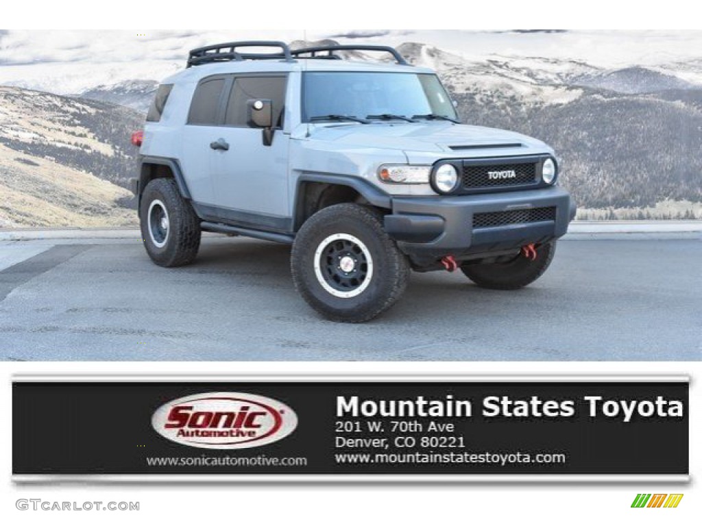 2013 FJ Cruiser 4WD - Trail Teams Cement Gray / Dark Charcoal photo #1