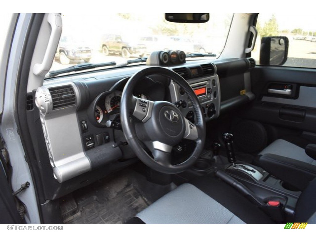 2013 FJ Cruiser 4WD - Trail Teams Cement Gray / Dark Charcoal photo #10