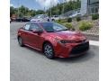 2020 Barcelona Red Metallic Toyota Corolla LE Hybrid  photo #1