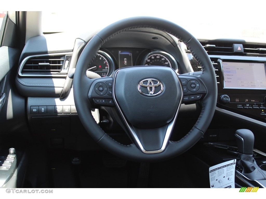 2019 Camry SE - Celestial Silver Metallic / Black photo #23