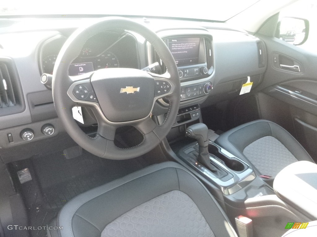 Ash Gray/Jet Black Interior 2020 Chevrolet Colorado Z71 Extended Cab 4x4 Photo #134771514