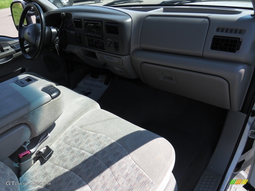 2000 F250 Super Duty XLT Extended Cab 4x4 - Oxford White / Medium Graphite photo #22