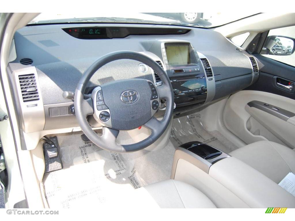 2008 Prius Hybrid - Silver Pine Mica / Bisque photo #8