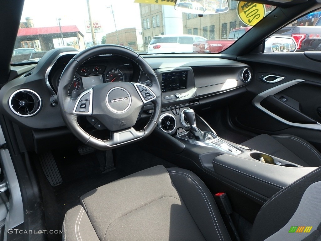 Jet Black Interior 2019 Chevrolet Camaro LT Convertible Photo #134774016