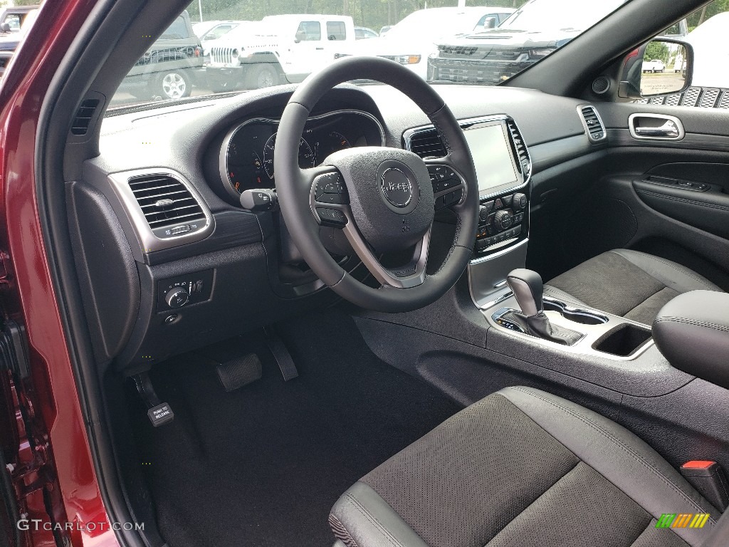 Black Interior 2020 Jeep Grand Cherokee Altitude 4x4 Photo #134774160