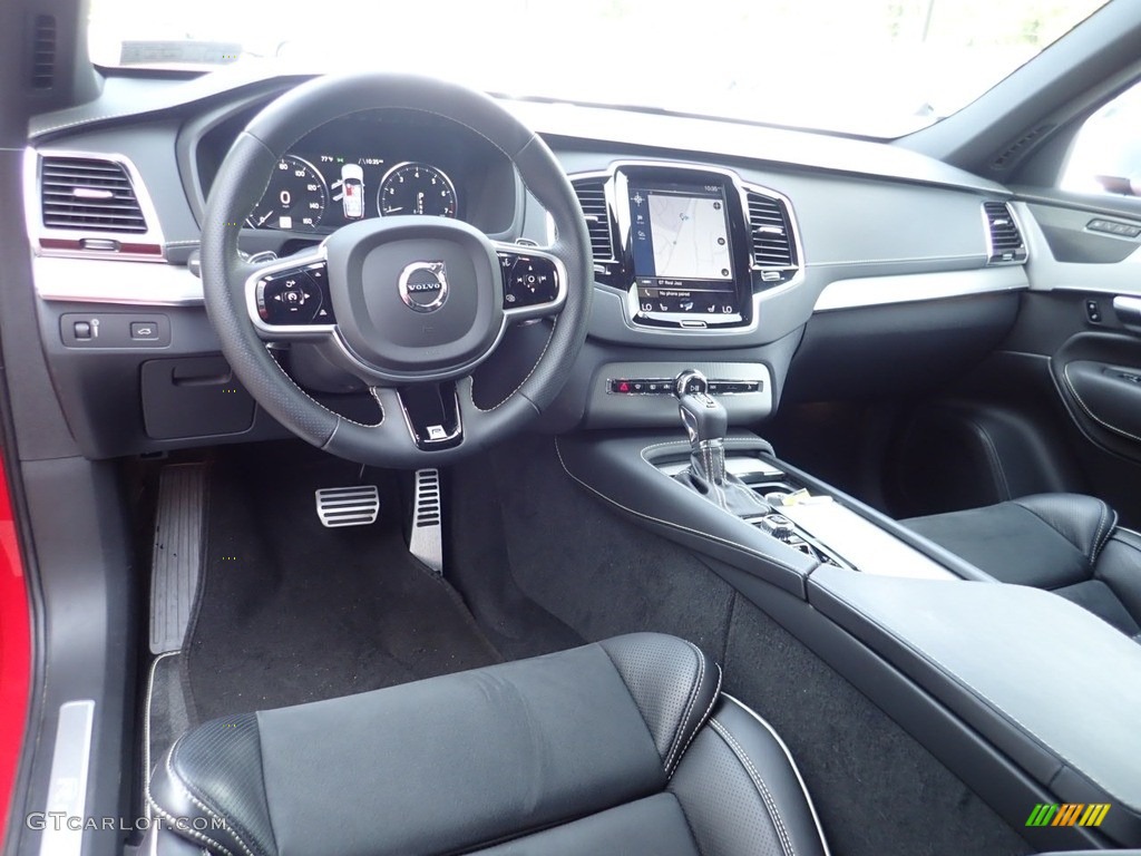 2019 Volvo XC90 T5 AWD R-Design Charcoal Dashboard Photo #134775813