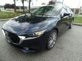 2019 Deep Crystal Blue Mica Mazda MAZDA3 Select Sedan AWD  photo #3