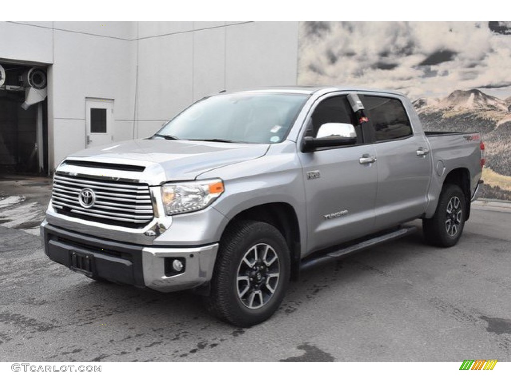 2017 Tundra Limited CrewMax 4x4 - Silver Sky Metallic / Black photo #2