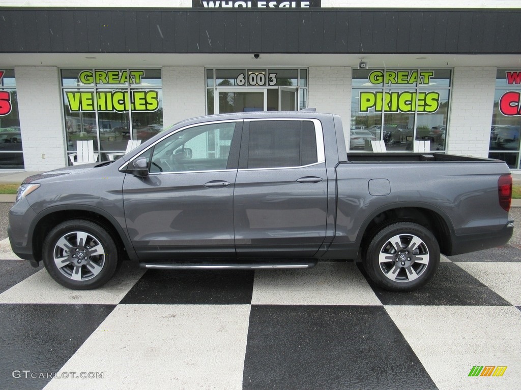 2019 Ridgeline RTL-T AWD - Modern Steel Metallic / Gray photo #1