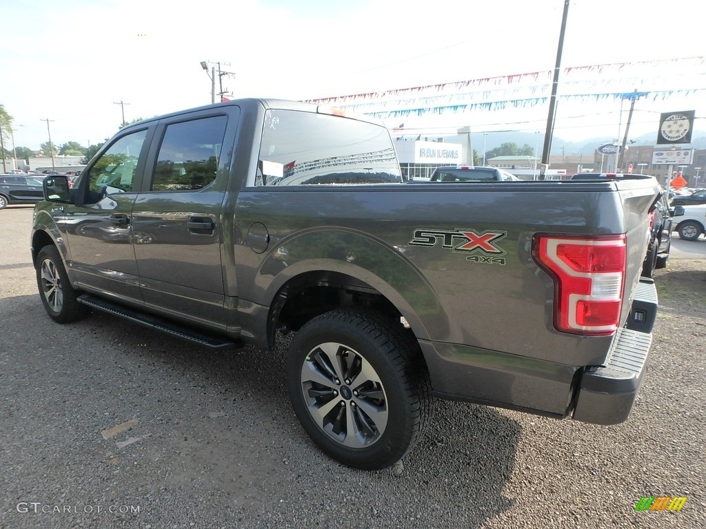 2019 F150 STX SuperCrew 4x4 - Magnetic / Black photo #4