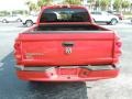 2007 Flame Red Dodge Dakota SLT Quad Cab  photo #4