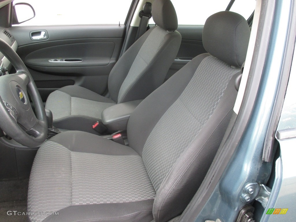 2010 Cobalt LT Sedan - Silver Moss Metallic / Gray photo #11