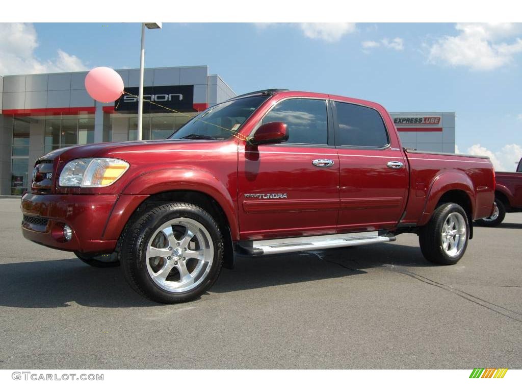 2006 Salsa Red Pearl Toyota Tundra Limited Double Cab