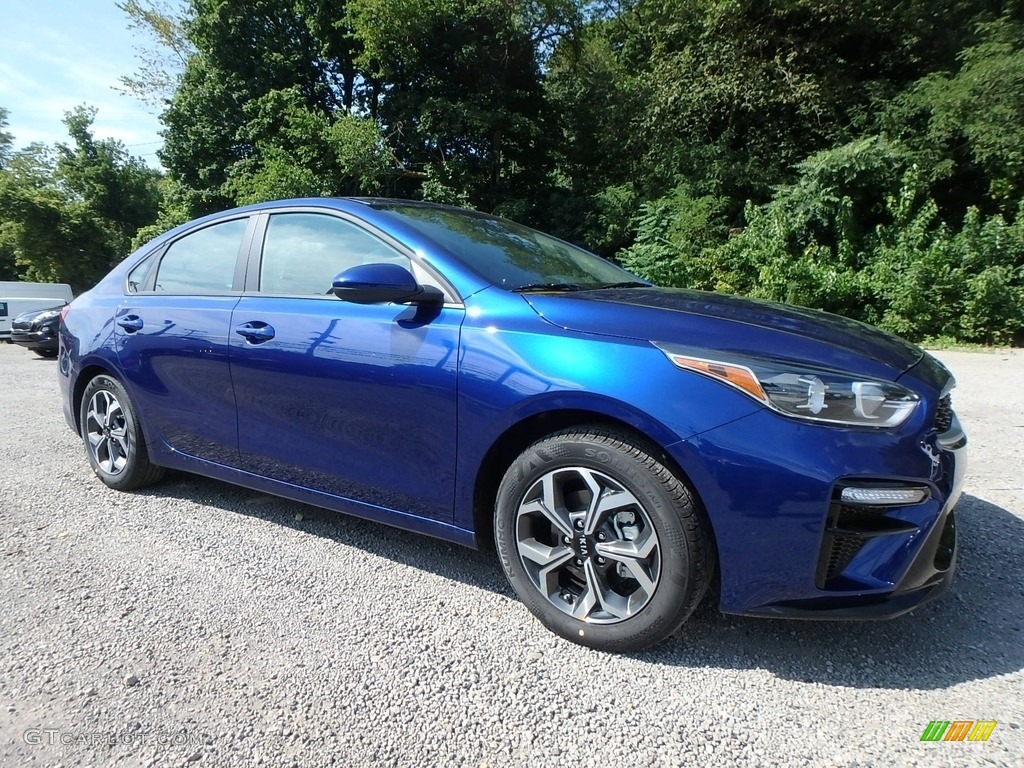Sea Blue 2020 Kia Forte LXS Exterior Photo #134778399