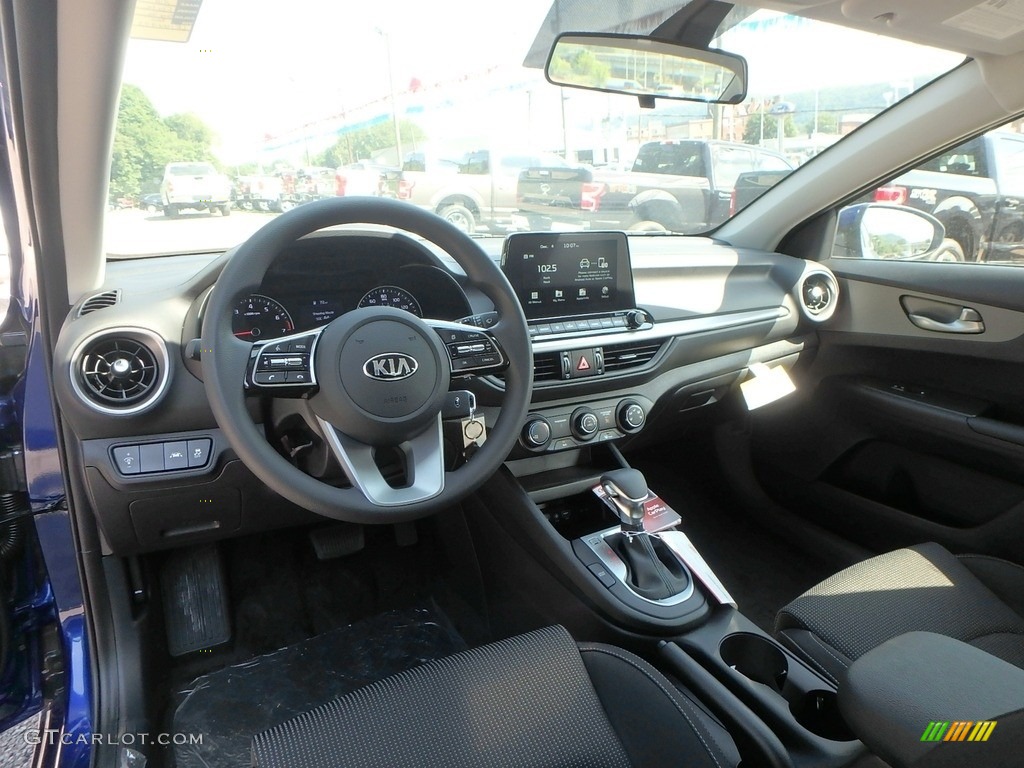 Black Interior 2020 Kia Forte LXS Photo #134778517