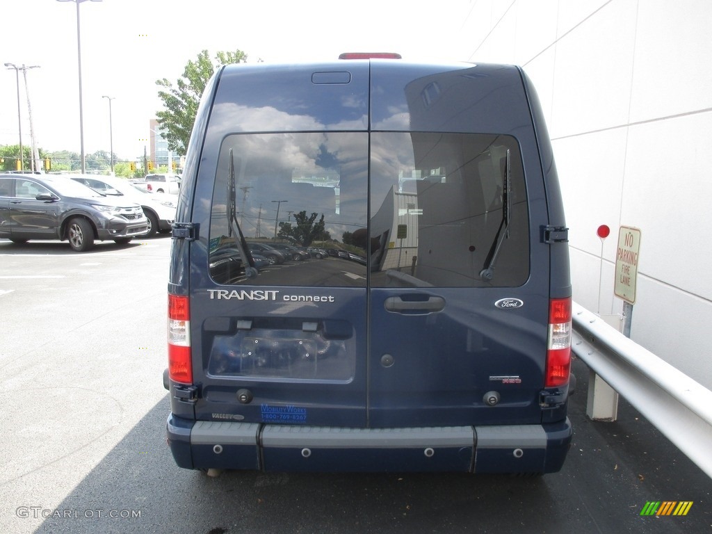 2010 Transit Connect XLT Passenger Wagon - Dark Blue / Dark Gray photo #4