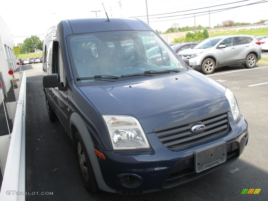 2010 Transit Connect XLT Passenger Wagon - Dark Blue / Dark Gray photo #7