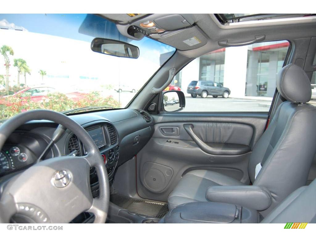 2006 Tundra Limited Double Cab - Salsa Red Pearl / Light Charcoal photo #8