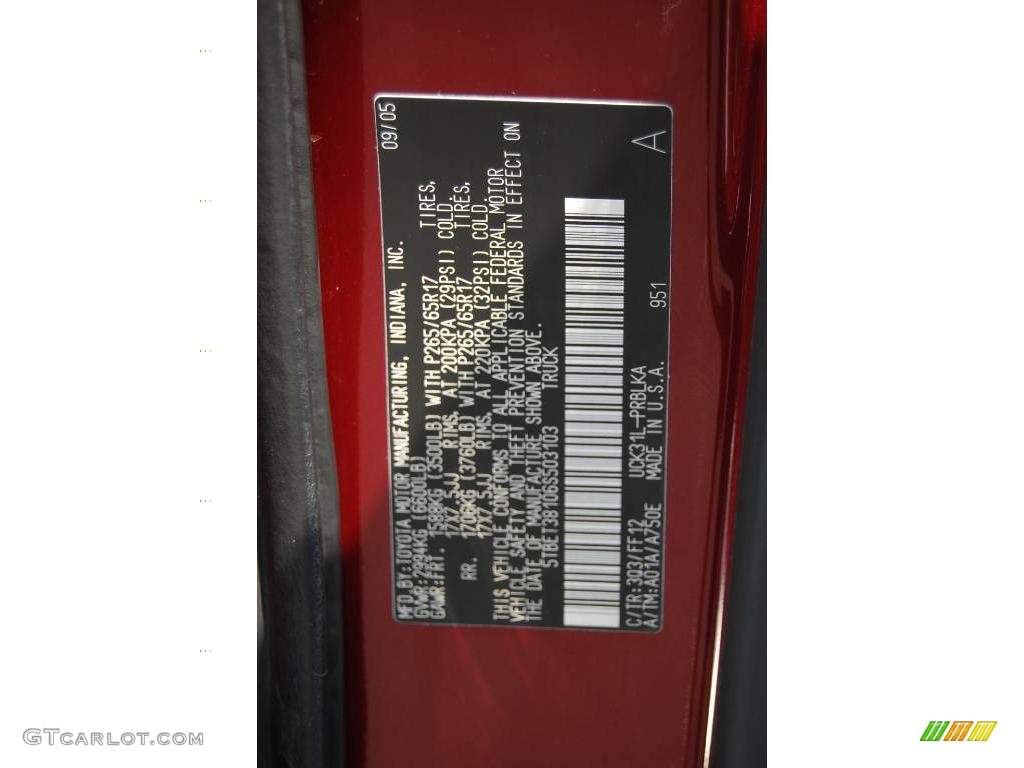 2006 Tundra Limited Double Cab - Salsa Red Pearl / Light Charcoal photo #17
