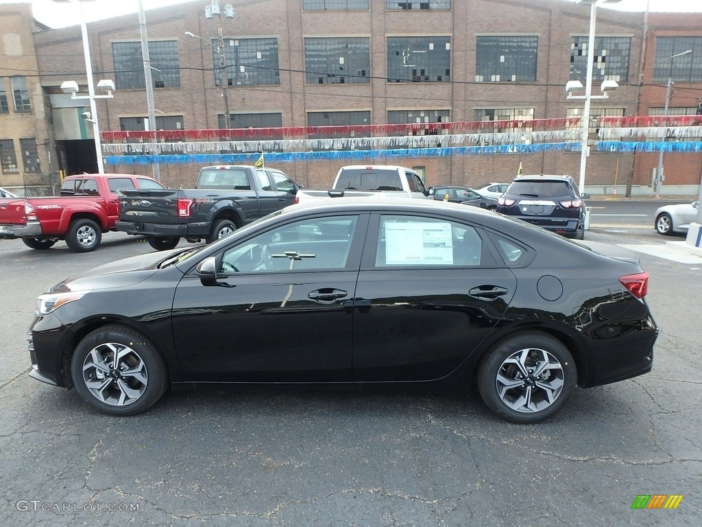 Black 2020 Kia Forte LXS Exterior Photo #134779305