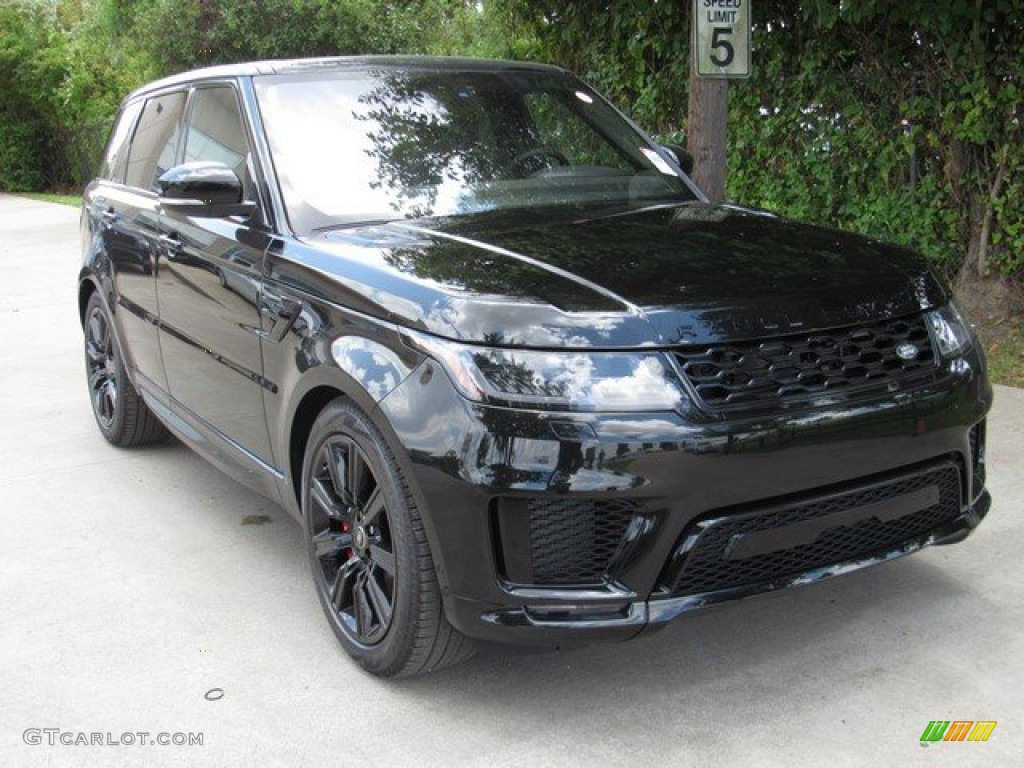 Santorini Black Metallic 2020 Land Rover Range Rover Sport HSE Dynamic Exterior Photo #134780079
