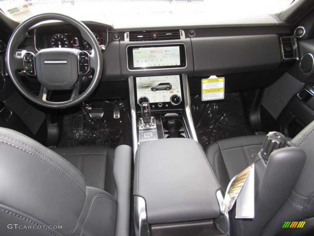 2020 Land Rover Range Rover Sport HSE Dynamic Ebony/Ebony Dashboard Photo #134780100