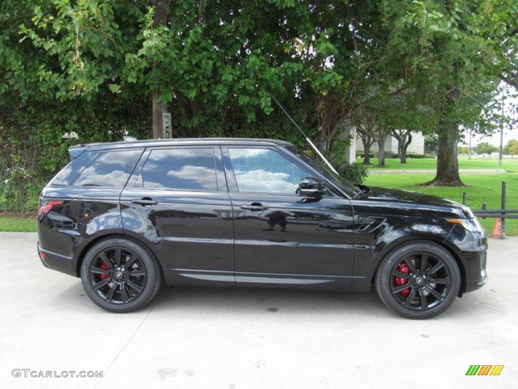 Santorini Black Metallic 2020 Land Rover Range Rover Sport HSE Dynamic Exterior Photo #134780130