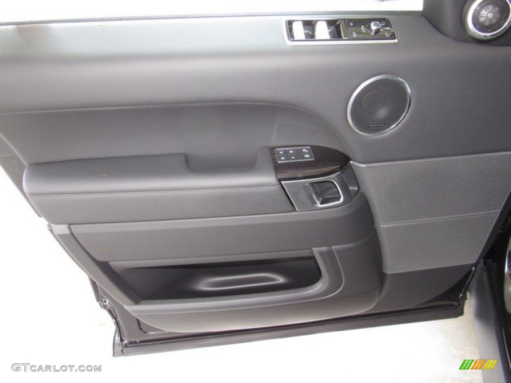 2020 Land Rover Range Rover Sport HSE Dynamic Ebony/Ebony Door Panel Photo #134780346
