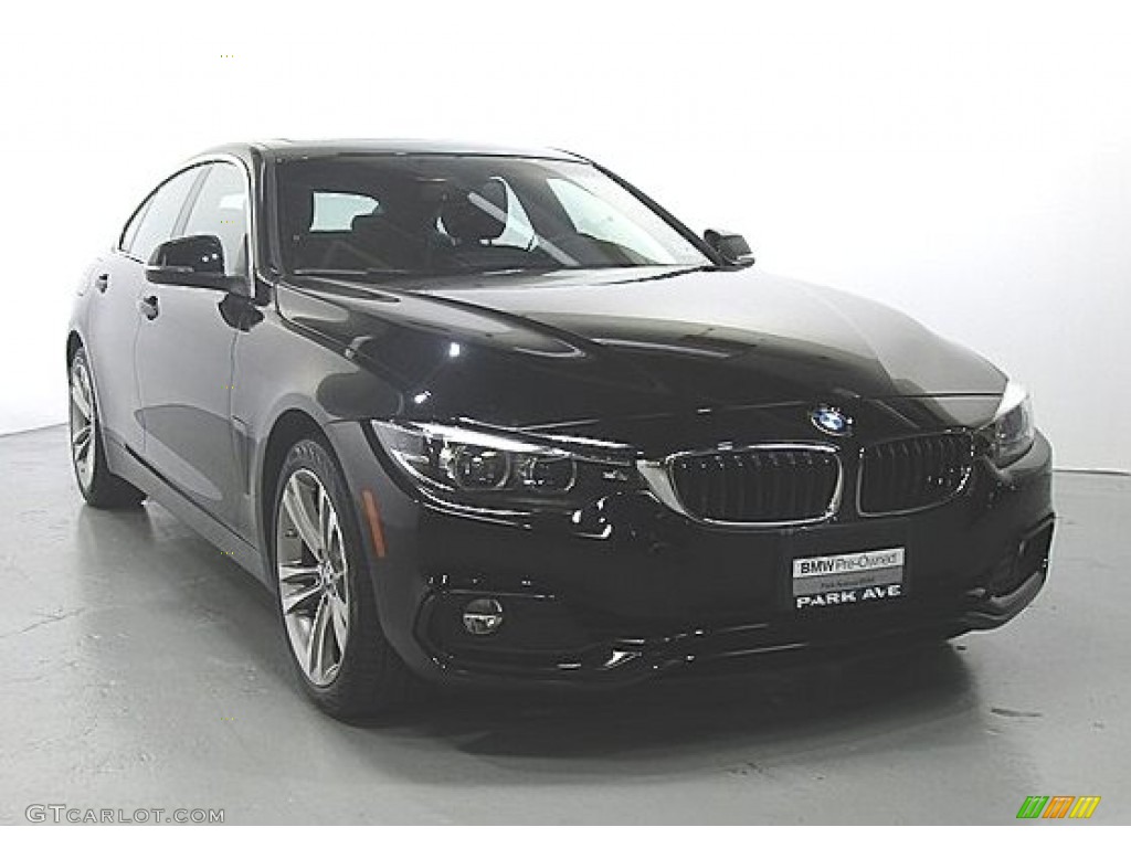 2019 4 Series 430i xDrive Gran Coupe - Jet Black / Black photo #5