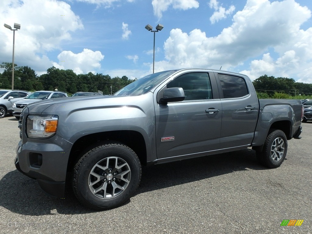 Satin Steel Metallic 2020 GMC Canyon All Terrain Crew Cab 4WD Exterior Photo #134780658