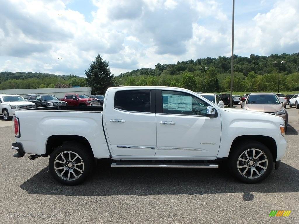 Summit White 2020 GMC Canyon Denali Crew Cab 4WD Exterior Photo #134781090