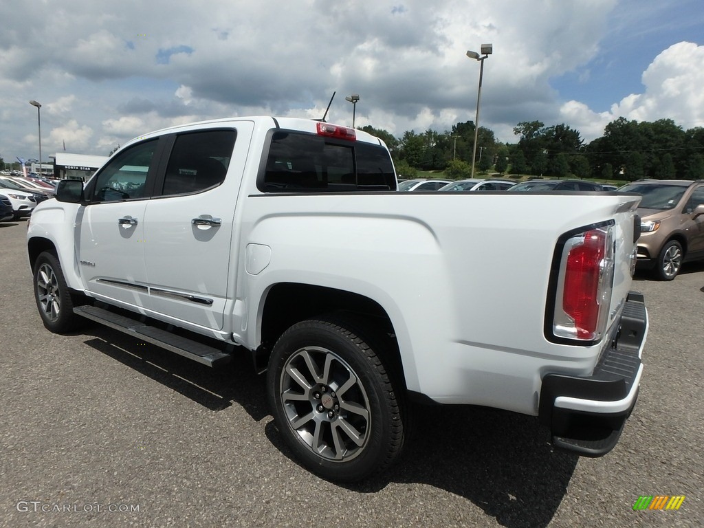 Summit White 2020 GMC Canyon Denali Crew Cab 4WD Exterior Photo #134781153