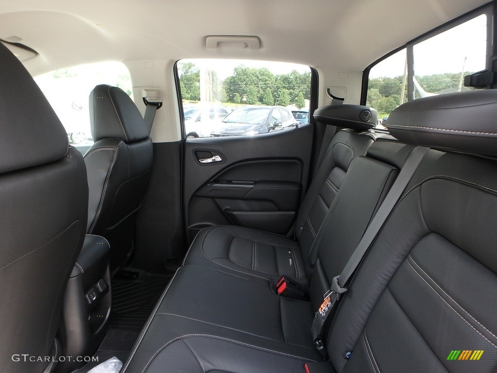 Jet Black Interior 2020 GMC Canyon Denali Crew Cab 4WD Photo #134781291
