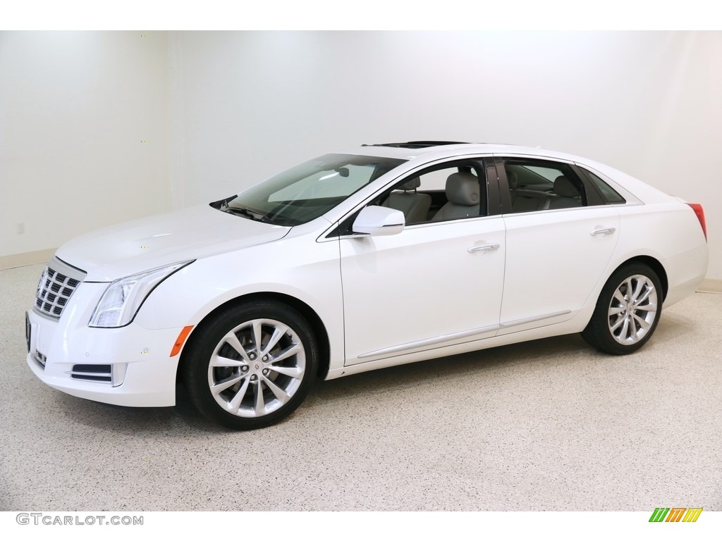 2014 XTS Luxury FWD - White Diamond Tricoat / Shale/Cocoa photo #3
