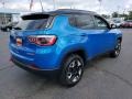 2017 Laser Blue Pearl Jeep Compass Trailhawk 4x4  photo #7