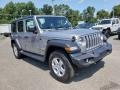 2020 Billet Silver Metallic Jeep Wrangler Unlimited Sport 4x4  photo #1