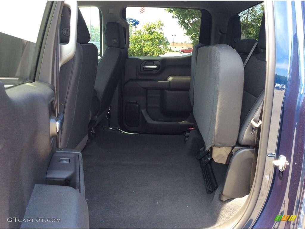 2019 Silverado 1500 Custom Crew Cab 4WD - Northsky Blue Metallic / Jet Black photo #22