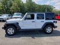 Bright White - Wrangler Unlimited Sport 4x4 Photo No. 3