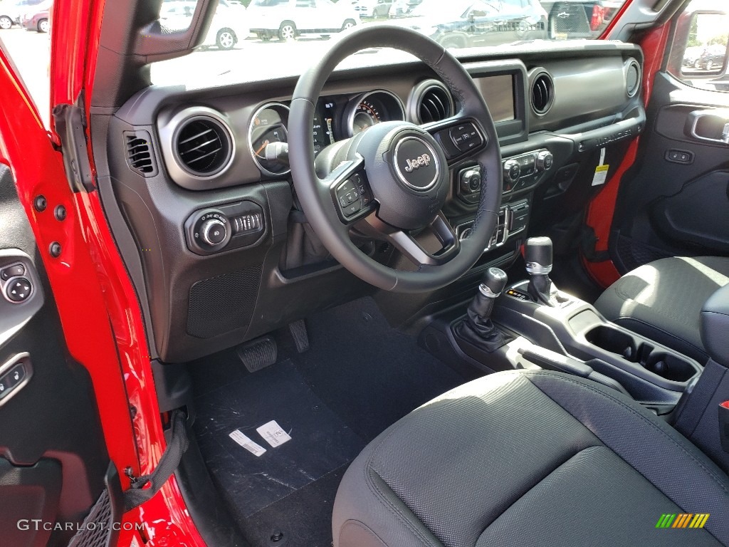2020 Jeep Wrangler Unlimited Sport 4x4 Front Seat Photo #134785359