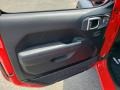 Black 2020 Jeep Wrangler Unlimited Sport 4x4 Door Panel