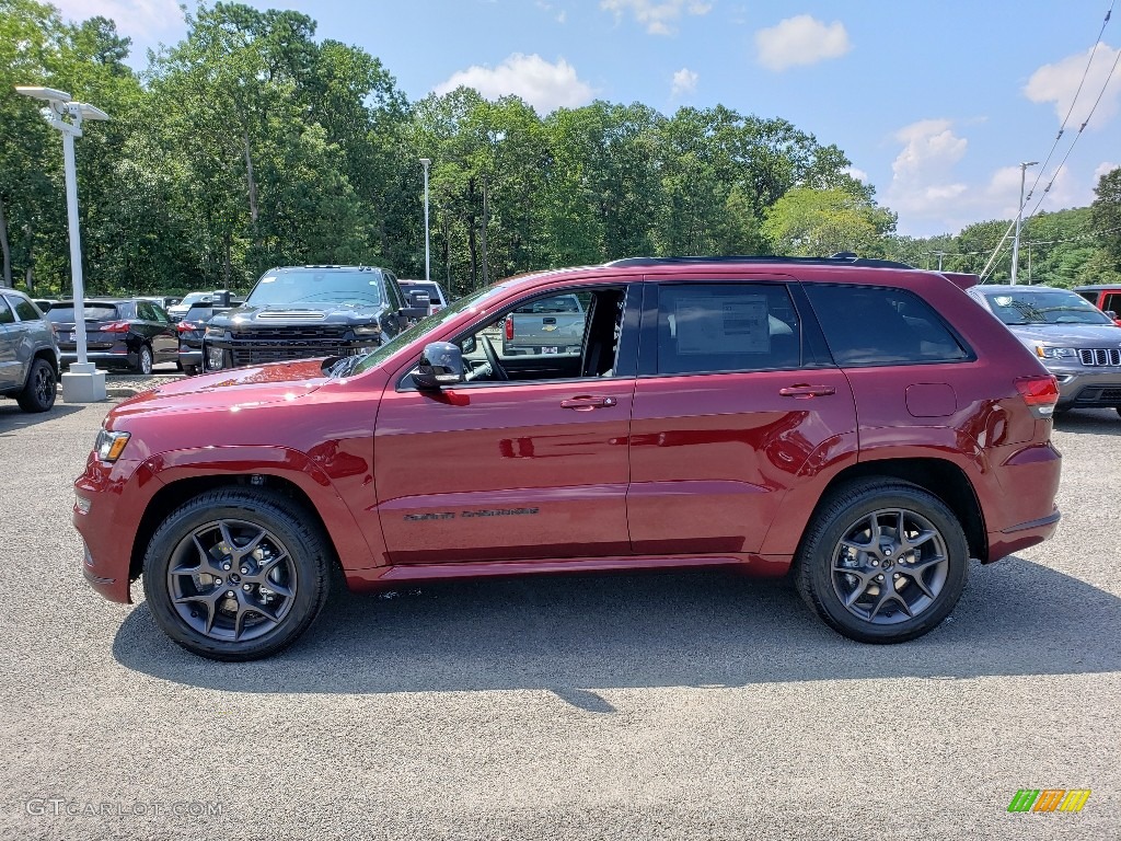 Velvet Red Pearl 2020 Jeep Grand Cherokee Limited 4x4 Exterior Photo #134785744