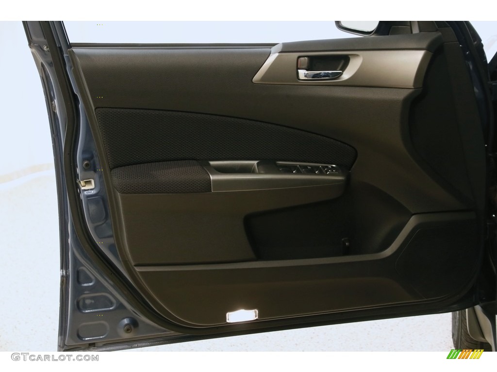 2011 Forester 2.5 X Premium - Marine Blue Metallic / Black photo #4