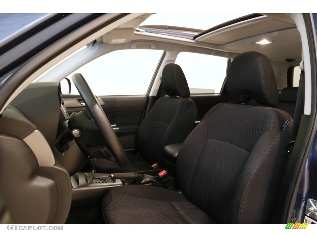 2011 Forester 2.5 X Premium - Marine Blue Metallic / Black photo #5