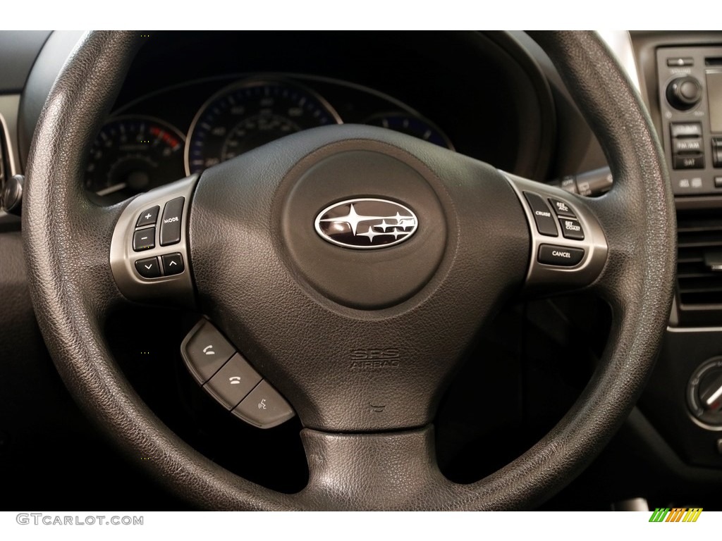 2011 Forester 2.5 X Premium - Marine Blue Metallic / Black photo #7