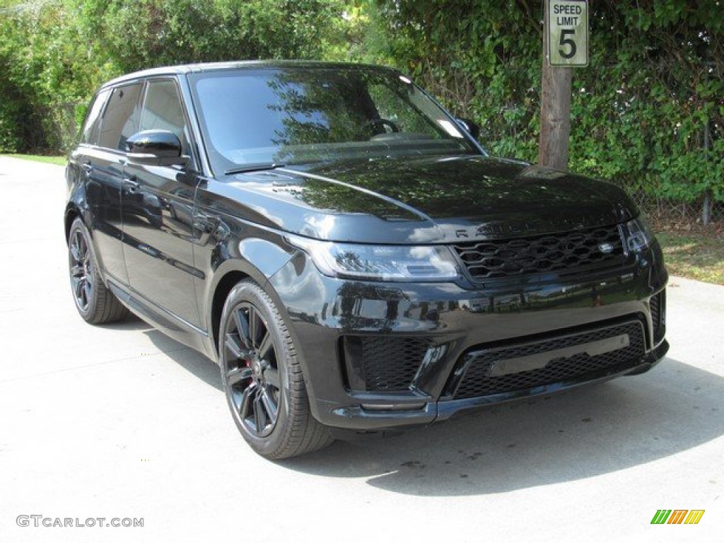 Santorini Black Metallic 2020 Land Rover Range Rover Sport HSE Dynamic Exterior Photo #134786191
