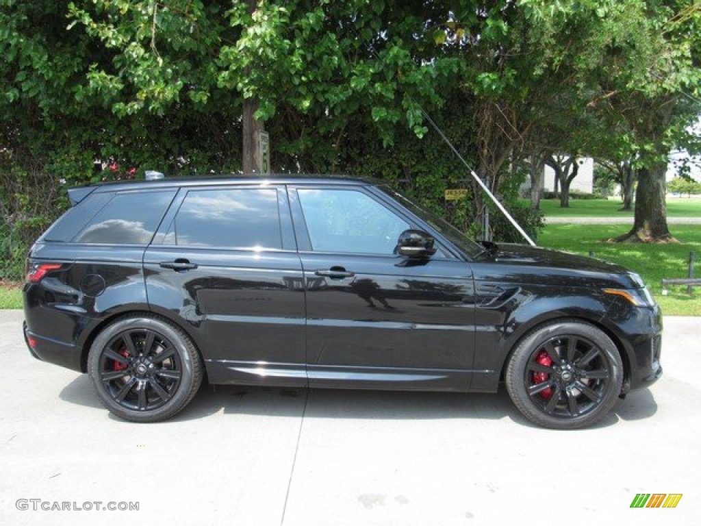 Santorini Black Metallic 2020 Land Rover Range Rover Sport HSE Dynamic Exterior Photo #134786212