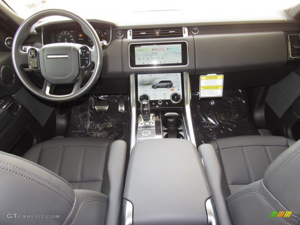2020 Land Rover Range Rover Sport HSE Dynamic Ebony/Ebony Dashboard Photo #134786392
